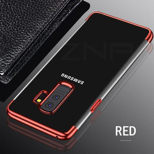 Planet Gates Red / S8 ZNP Luxury Soft TPU Silicone Phone Cases For Samsung Galaxy S9 S8 Plus Note 8 Case Full Cover For Samsung S9 S8 Case Phone Shell