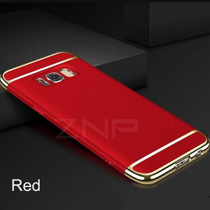 Planet Gates Red / S8 ZNP Luxury Ultra Thin Shockproof Case For Samsung Galaxy S8 S8 Plus S9 Slim Full Cover Case For Samsung S9 S9 Plus S8 Phone Case