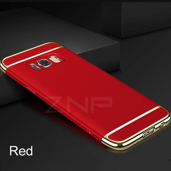 Planet Gates Red / S8 ZNP Luxury Ultra Thin Shockproof Case For Samsung Galaxy S8 S8 Plus S9 Slim Full Cover Case For Samsung S9 S9 Plus S8 Phone Case