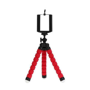 Planet Gates Red Samsung Xiaomi Huawei Phone Mobile Camera Holder Clip Mini Flexible Gorillapod Octopus Tripod stativ Stand for GoPro