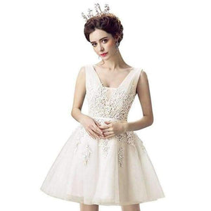 Planet Gates Red short / 6 Long Short Evening Dress Long Tulle Lace Formal gown Backless evening dresses prom dresses robe de soiree 2018