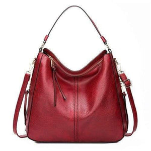Women Leather Handbags Vintage Casual Tote Bags Female Designer Brand Crossbody Shoulder Bag