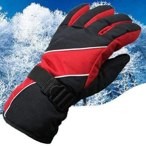 Planet Gates red ski gloves 5 Colors Unisex Skiing Gloves Snowboard Gloves Mens Winter Warm Full Finger Sports Riding Motorcycle Gloves Snowboard Gloves