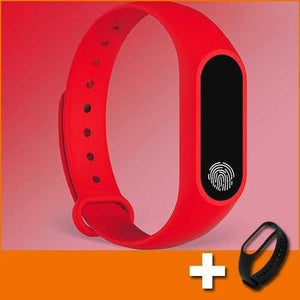 Planet Gates red Smart Watch Children Watches Kids For Girls Boys Wrist Clock Electronic LED Digital Child Wristwatch With Another Strap