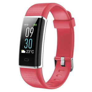 Planet Gates Red Smart wristband Heart rate Women Smart bracelet Fitness tracker Waterproof Smart band For Android & IOS