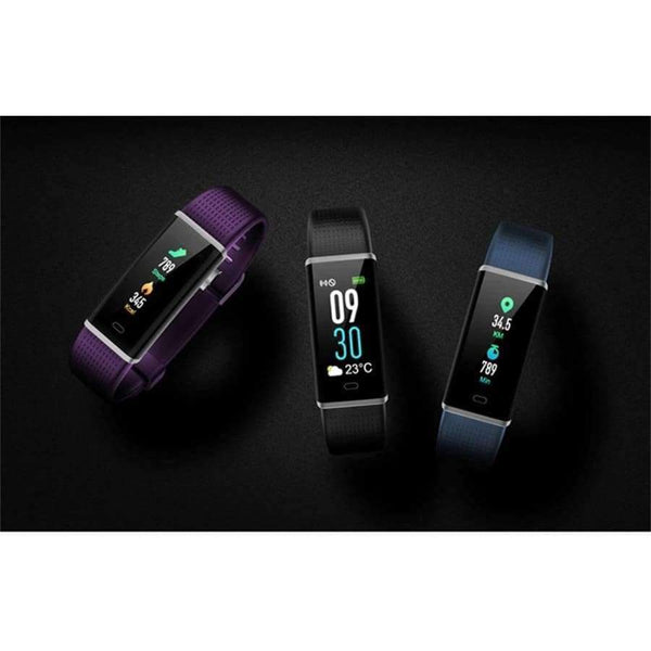 Planet Gates Red Smart wristband Heart rate Women Smart bracelet Fitness tracker Waterproof Smart band For Android & IOS