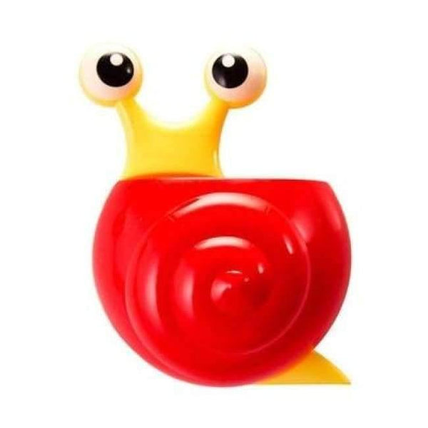 Planet Gates red snail Bathroom Products Sets Cartoon Ladybug Snails Toothbrush Toothpaste Holder Wall Sucker Suction Hook Tooth Brush Holder