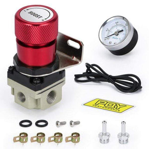 Planet Gates Red / SPAIN LZONE - T2 UNIVERSAL ADJUSTABLE MANUAL GAUGE TURBO BOOST CONTROLLER 1-150 PSI SR20DET SR JR5811
