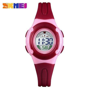 Planet Gates Red Sport Student Children Watch Kids Watches Boys Girls Clock Child LED Digital Wristwatch Electronic Wrist Watch Boy Girl
