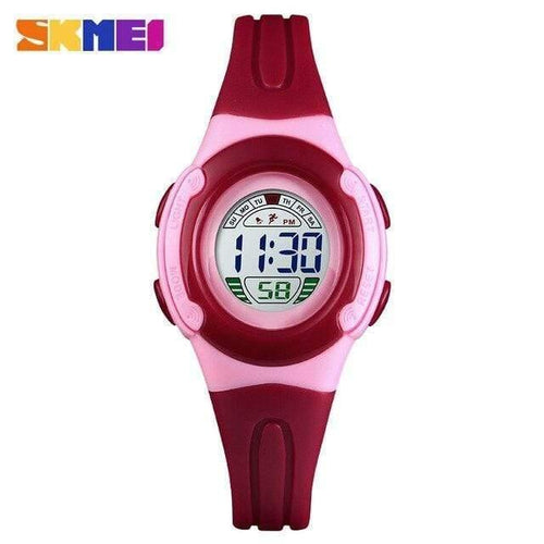Planet Gates Red Sport Student Children Watch Kids Watches Boys Girls Clock Child LED Digital Wristwatch Electronic Wrist Watch Boy Girl
