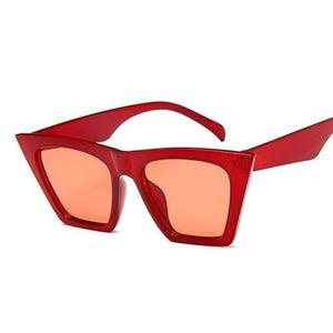 Planet Gates Red Square Sunglasses Women Designer Luxury Man/Women Cat Eye Sun Glasses Classic Vintage UV400 Outdoor Oculos De Sol
