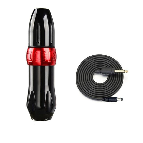 Planet Gates Red Tattoo Pen 2 Tattoo Rotary Pen Professional Permanent Makeup Tattoo Machine for Tattoo Artists And Beginner Tattoo Studio Supplies
