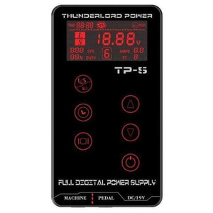 Planet Gates Red Tattoo Power Supply Tatuagem For Tattoo Machines Touch Screen Source TP-5 Digital LCD Makeup Dual Tattoo Power Supplies