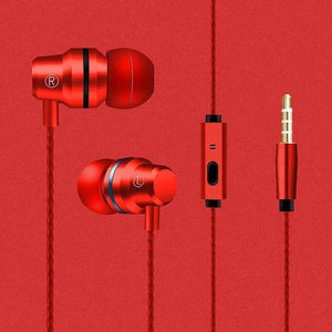Planet Gates Red TOMKAS TPE Line Earphone for Phone 5 Color In-ear Earphones and Headphone Heavy Bass for Mobile Phone Clear Bass with Microphone