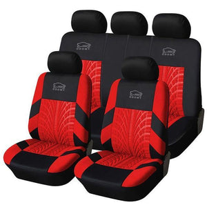 Planet Gates Red / United States Universal Auto PU Leather Non-slip Car Seat Covers Auto Dustproof Protector Seat Case for Vehicle Cover Luxury