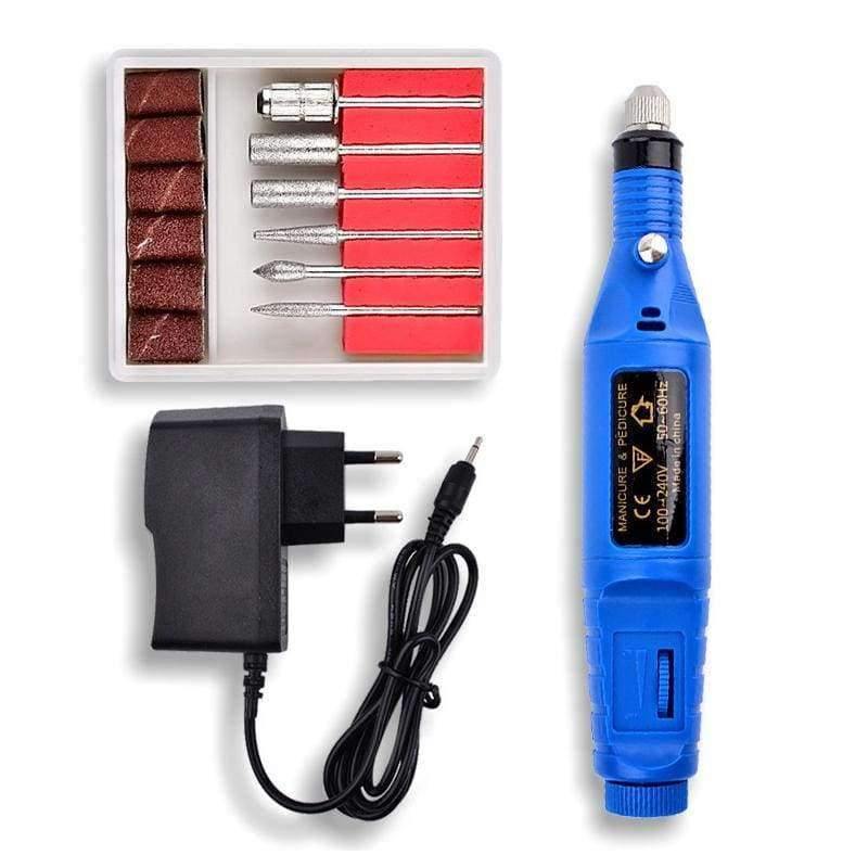 Planet Gates red US Electric Nail Polish Pedicure Machine Apparatus Of Manicure Nail Drill Bits Set Cuticle Acrylic Gel Remover Pen Tools Kit
