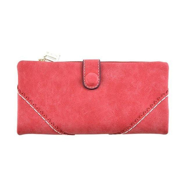 Planet Gates Red Wallet Luxury Brand Women Wallets Fashion Hasp PU Leather Wallet Female Purse Clutch Money Women Wallet Coin Purse zk30