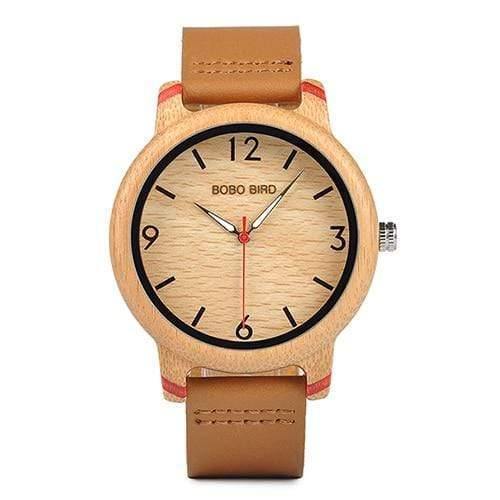 Planet Gates Red Watch Men Lovers' Bamboo Watches Relogio Feminino Analog Quartz Casual Wristwatches Handmade wooden watch W-aQ22 DROP Shipping