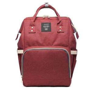 Planet Gates Red wine Baby Diaper Bag Fashion  Maternity Nappy Bag Large Capacity Baby Bag Bolsa Maternidade Designer Nursing a Bag For Mother