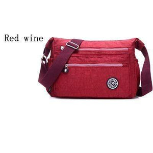 Planet Gates Red wine Women Messenger Bags Mini Ladies Nylon Handbags Shoulder Bag For Women Tote Handbag Bolsas Feminina Crossbody Bags