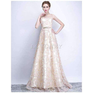 Planet Gates Red with Belt / 2 Elegant Evening Dress Long A Line See Though Back Formal Dresses Women Occasion Party Dresses with Belt 2018 New YS411