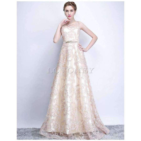 Planet Gates Red with Belt / 2 Elegant Evening Dress Long A Line See Though Back Formal Dresses Women Occasion Party Dresses with Belt 2018 New YS411