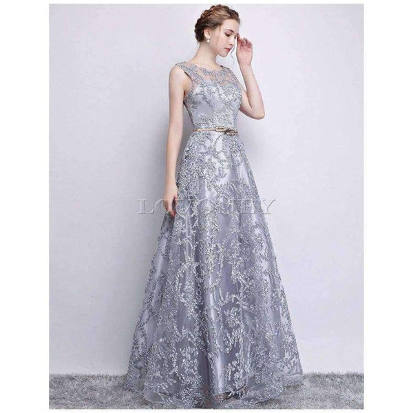 Planet Gates Red with Belt / 2 Elegant Evening Dress Long A Line See Though Back Formal Dresses Women Occasion Party Dresses with Belt 2018 New YS411