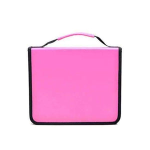 Planet Gates red without pencil 150 Holes Multi-function Portable Pen Bag Writing Supplies Storage Box Large Capacity Sketch Drawing Pencil Case Stationery