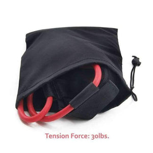 Planet Gates Red Women Booty Butt Resistance Band Pedal Exerciser Fitness Belt Build Lift Glutes & Lower Body Muscles Shape System 20-40lbs