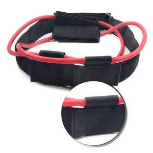 Planet Gates Red Women Booty Butt Resistance Band Pedal Exerciser Fitness Belt Build Lift Glutes & Lower Body Muscles Shape System 20-40lbs