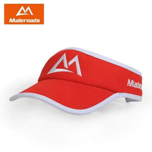 Planet Gates Red Women Men Sun Visor Cap Outdoor Running Hat Sport Marathon Ultralight Quick Dry Camping Hiking Golf Tennis Anti UV Cap