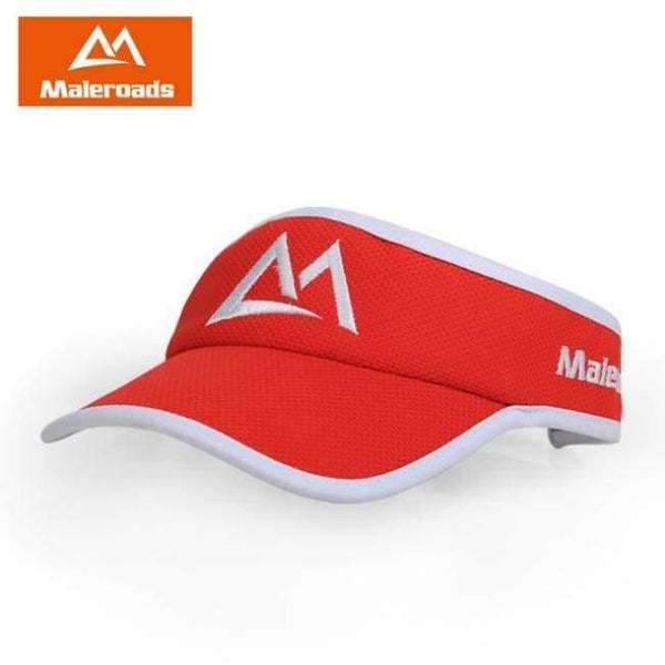 Planet Gates Red Women Men Sun Visor Cap Outdoor Running Hat Sport Marathon Ultralight Quick Dry Camping Hiking Golf Tennis Anti UV Cap