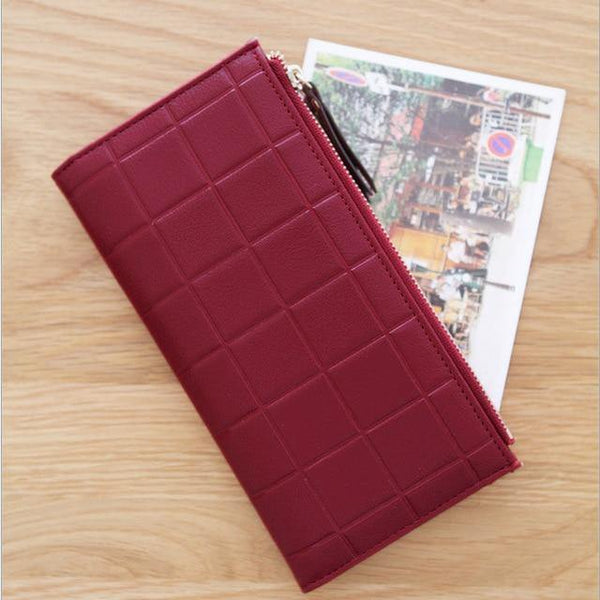 Planet Gates Red Women Wallet Clutch Women's Purse Best Phone Wallet Female Case Phone Pocket Carteira Femme