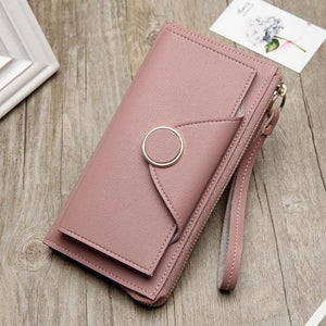 Planet Gates Red Women Wallet Fashion Japan Style Wallet Female Zipper Pouch Handbag Casual Women Purse Card Holders Portefeuille Femme