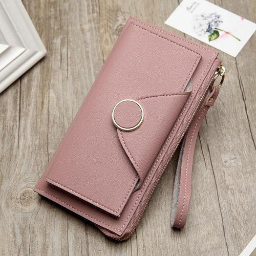 Planet Gates Red Women Wallet Fashion Japan Style Wallet Female Zipper Pouch Handbag Casual Women Purse Card Holders Portefeuille Femme