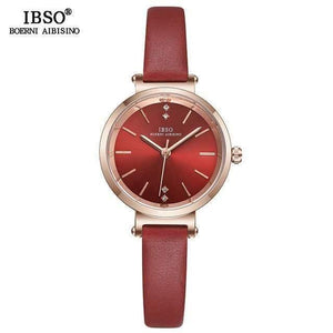 Planet Gates Red Women Watches Luxury Female Clock Fashion Montre Femme  Quartz Ladies Watch Relogio Feminino