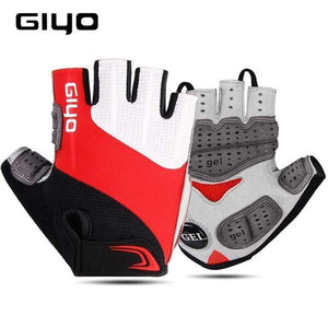 Planet Gates Red / XS / China Bicycle Gloves Half Finger Outdoor Sports Gloves For Men Women Gel Pad Breathable MTB Road Racing Riding Cycling Gloves DH