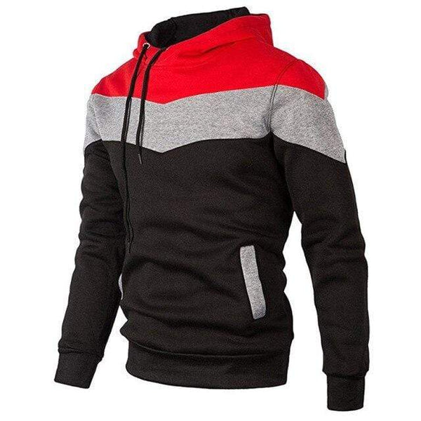Planet Gates red / XS Men's Casual Fashion Sweatshirts Pure Pullover Hoodie Long Sleeve Sweatershirt Tops Hooded Streetwear Sweatshirts DROP SHIPPING