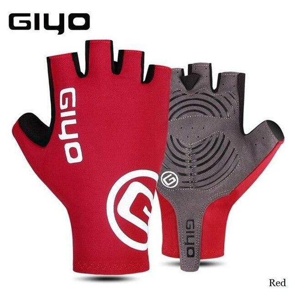 Planet Gates Red / XXL Breaking Wind Cycling Half Finger Gloves Anti-slip Bicycle Lycra Fabric Mittens MTB Gloves Racing Road Bike Glove