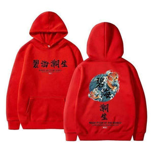 Planet Gates red / XXXL Streetwear Chinese characters Men Hoodies Sweatshirts Fashion Autumn Hip Hop Black Hoodie Erkek sweatshirt