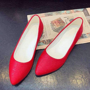 Planet Gates red  XZ646 / 5 loafers women flats spring women shoes soft pointed toe flats women summer slip-on shoes Korea style ballet flats Doug shoes2018