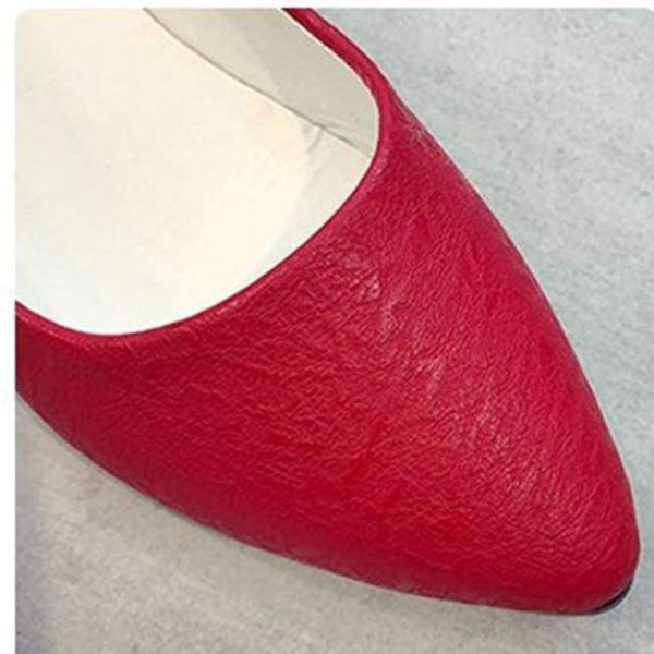 Planet Gates red  XZ646 / 5 loafers women flats spring women shoes soft pointed toe flats women summer slip-on shoes Korea style ballet flats Doug shoes2018