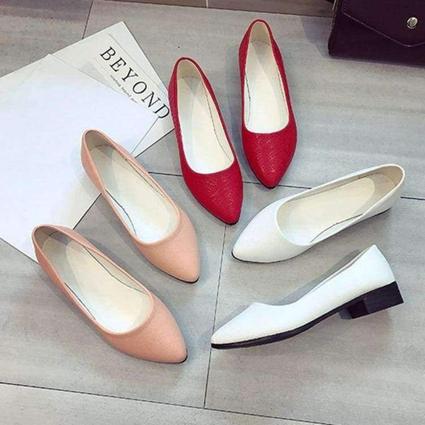 Planet Gates red  XZ646 / 5 loafers women flats spring women shoes soft pointed toe flats women summer slip-on shoes Korea style ballet flats Doug shoes2018
