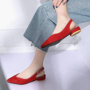 Planet Gates red XZ692 / 5 Casual Women Flats Pointe Women Shoes Slingback Mules Platform Summer Shoes Buckle Party Lace soft sandals Office Lady Shallow