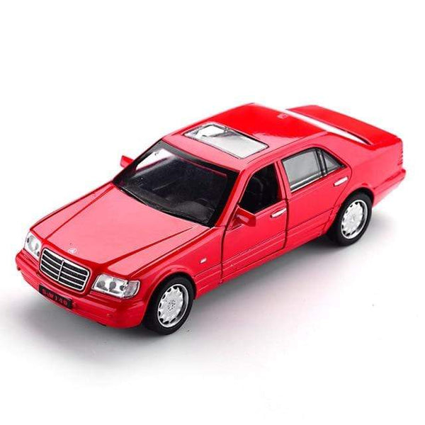 Planet Gates red Zhenwei  W140 1:32  Alloy Model Car Sound Light Pull-back Light Sound Alloy Vehicle Model Toys for Children