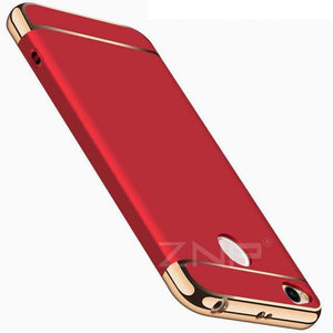 Planet Gates Red ZNP Luxury Hard Back Electroplate Shockproof Cases For Xiaomi Redmi 4X Case 4X Phone Cover For Redmi 4X Case Protective shell