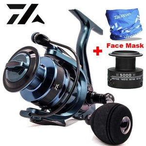 Planet Gates Reel and Face Mask 2 / 1000 Series Quality 14+1BB Double Spool  Fishing Reel 5.5:1 4.7:1 Gear Ratio High Speed Spinning Reel Casting reel Carp For Saltwater