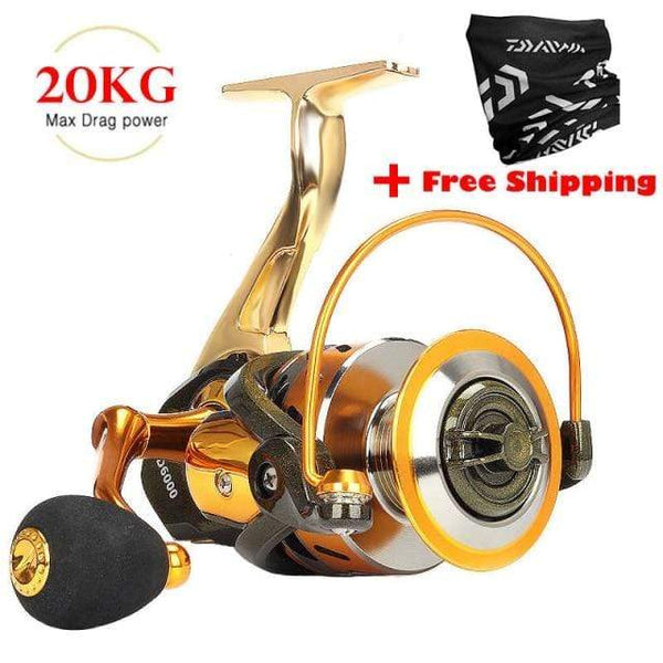 Planet Gates reel and scarf / 6000 Series 2021 New All-Metal Fishing Reel Super Smooth Spinning Reel Carp Reel Sea Pole Long Cast Round Fishing Reels Goods For Fishing