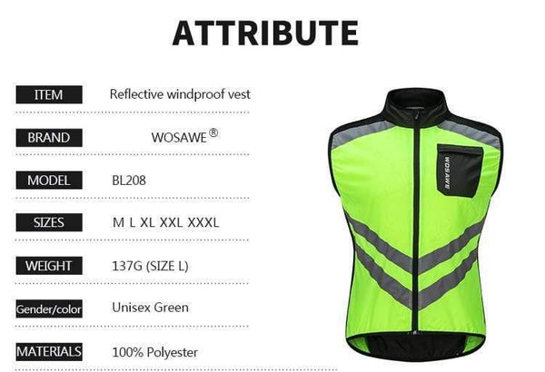 Planet Gates Reflective Cycling Vests Sleeveless Windproof Sports Ciclismo Jerseys MTB Road Bike Bicycle Clothing Coat Cycle Clothes