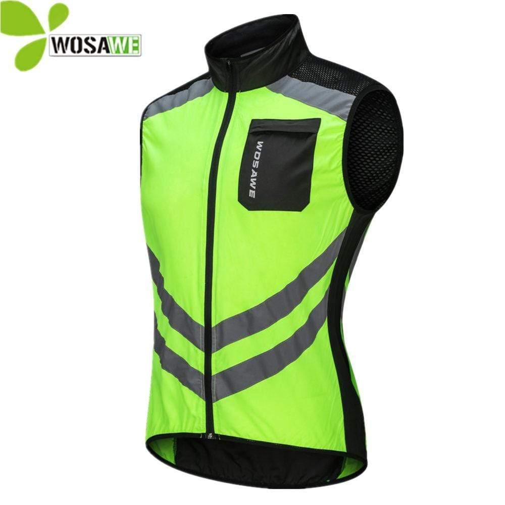 Planet Gates Reflective Cycling Vests Sleeveless Windproof Sports Ciclismo Jerseys MTB Road Bike Bicycle Clothing Coat Cycle Clothes